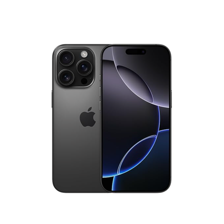 iPhone 16 Pro 256 GB: 5G Mobile Phone with Camera Control, 4K 120 fps Dolby Vision and a Huge Leap in Battery Life. Works with AirPods; Black Titanium